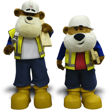 BEAR MASCOT COSTUME