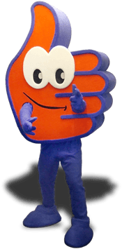 HAND MASCOT COSTUME
