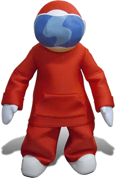 CHUCKBUDDY MASCOT COSTUME