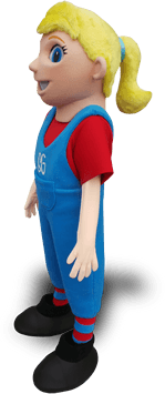 DANCE ACADEMY MASCOT COSTUME