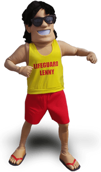LIFEGUARD MASCOT COSTUME