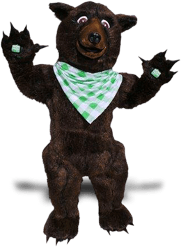 PROMOTIONAL BEAR CHARACTER COSTUME