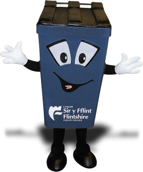 WHEELIE BIN MASCOT COSTUME